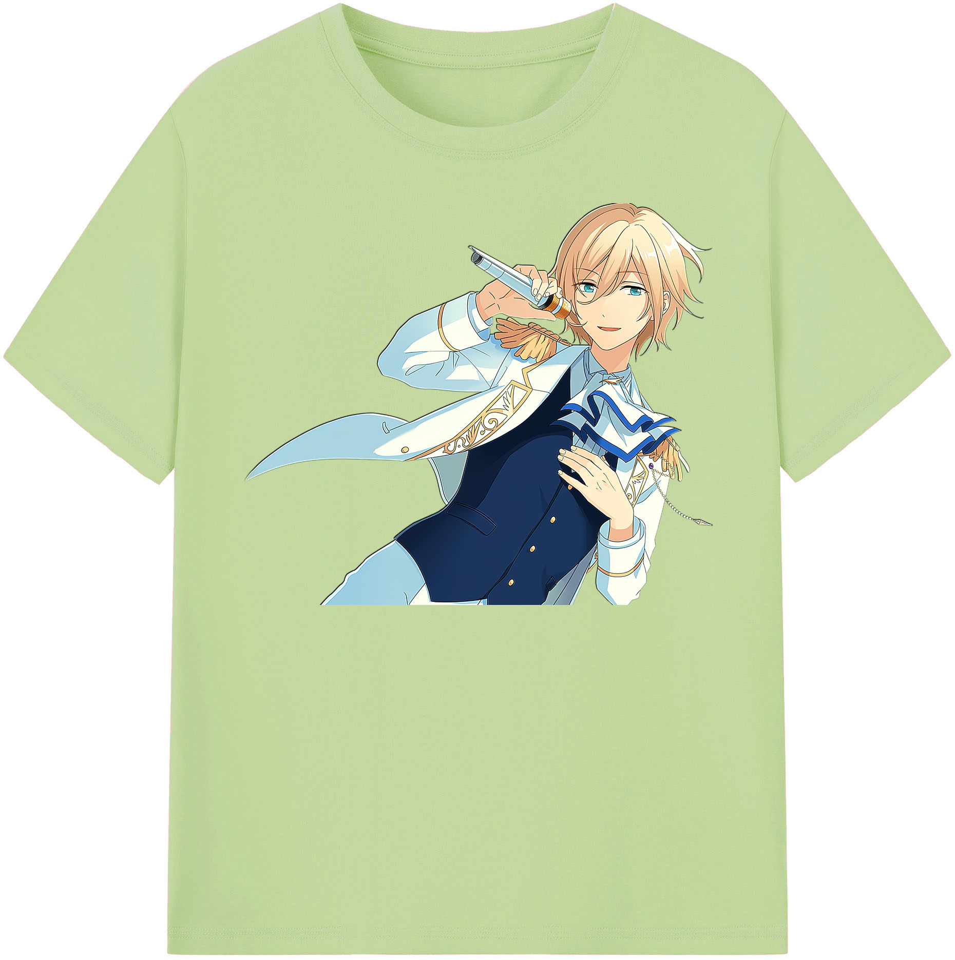 （画像用） あんさんぶるスターズ! Ensemble Stars 綿100％半袖Tシャツ（フロントプリント）